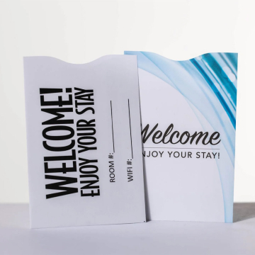 Image of item: Hotel Card Sleeves - Generic Standard